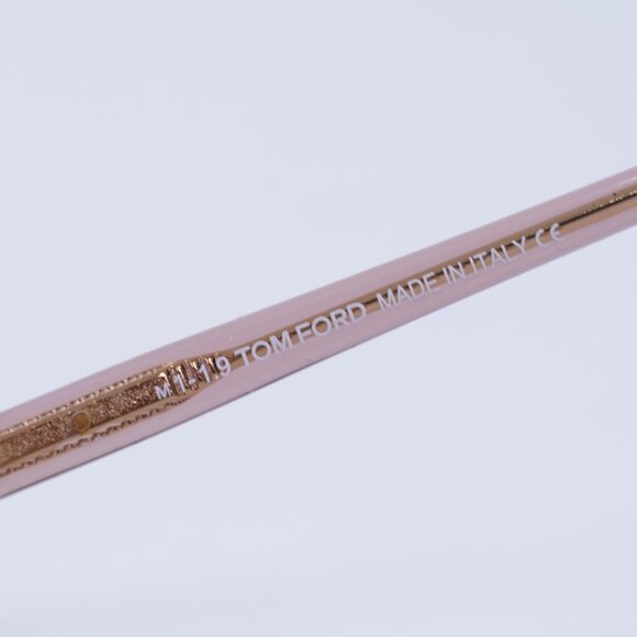 Tom Ford FT5577-B 072 Eyeglasses Pink 55mm Butterfly Frame, Blue Light Block - Picture 8 of 9